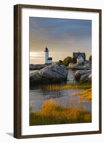 USA, Massachusetts, Gloucester, Annisquam, Annisquam Lighhouse-Walter Bibikow-Framed Photographic Print