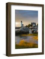 USA, Massachusetts, Gloucester, Annisquam, Annisquam Lighhouse-Walter Bibikow-Framed Photographic Print