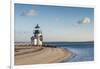 USA, Massachusetts, Nantucket Island. Nantucket Town, Brant Point Lighthouse-Walter Bibikow-Framed Photographic Print