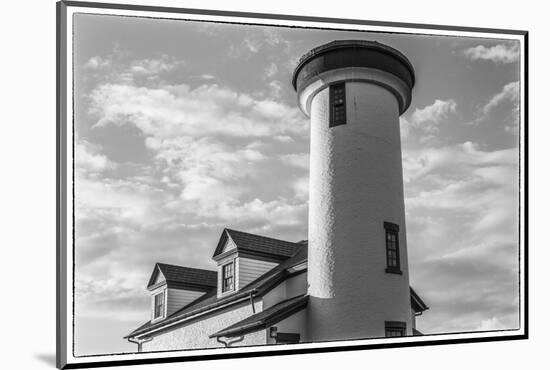 USA, Massachusetts, Nantucket Island, old Nantucket lighthouse.-Walter Bibikow-Mounted Photographic Print