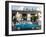 USA, Miami Beach, South Beach, Ocean Drive, Avalon Hotel and 1957 Thunderbird Car-Walter Bibikow-Framed Photographic Print