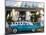 USA, Miami Beach, South Beach, Ocean Drive, Avalon Hotel and 1957 Thunderbird Car-Walter Bibikow-Mounted Photographic Print