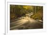 USA, Michigan. Fall Colors, Stream-George Theodore-Framed Premium Photographic Print