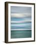 USA, Michigan, Mackinac Island. Abstract blur of Lake Huron from Mission Point-Ann Collins-Framed Photographic Print