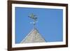 USA, Michigan, Mackinac Island. 'When Pigs Fly' rooftop weathervane.-Cindy Miller Hopkins-Framed Photographic Print