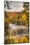 USA, Michigan, Paradise, Tahquamenon Falls State Park, Upper Falls-Frank Zurey-Mounted Photographic Print