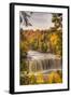 USA, Michigan, Paradise, Tahquamenon Falls State Park, Upper Falls-Frank Zurey-Framed Photographic Print