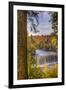 USA, Michigan, Paradise, Tahquamenon Falls State Park, Upper Falls-Frank Zurey-Framed Photographic Print