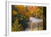 USA, Michigan, Paradise, Tahquamenon Falls State Park, Upper Falls-Sherry Zurey-Framed Photographic Print