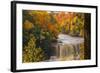 USA, Michigan, Paradise, Tahquamenon Falls State Park, Upper Falls-Sherry Zurey-Framed Photographic Print