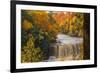 USA, Michigan, Paradise, Tahquamenon Falls State Park, Upper Falls-Sherry Zurey-Framed Photographic Print