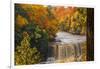 USA, Michigan, Paradise, Tahquamenon Falls State Park, Upper Falls-Sherry Zurey-Framed Photographic Print