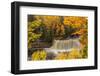 USA, Michigan, Paradise, Tahquamenon Falls State Park, Upper Falls-Frank Zurey-Framed Photographic Print