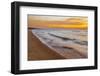 USA, Michigan, Paradise, Whitefish Bay Beach with Waves at Sunrise-Frank Zurey-Framed Photographic Print