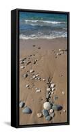 USA, Michigan. Pebbles on a beach along Lake Superior.-Anna Miller-Framed Stretched Canvas