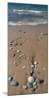 USA, Michigan. Pebbles on a beach along Lake Superior.-Anna Miller-Mounted Photographic Print