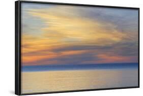 USA, Michigan, Upper Peninsula. Lake Superior Sunset-Jaynes Gallery-Framed Photographic Print