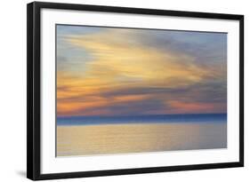 USA, Michigan, Upper Peninsula. Lake Superior Sunset-Jaynes Gallery-Framed Photographic Print