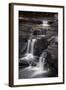 USA, Michigan, Upper Peninsula. Waterfalls in the Presque Isle River-Don Grall-Framed Photographic Print