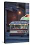 Usa,Midwest, Minnesota, St.Paul, Mickey's Diner-Christian Heeb-Stretched Canvas