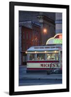 Usa,Midwest, Minnesota, St.Paul, Mickey's Diner-Christian Heeb-Framed Photographic Print