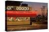 Usa, Midwest, Missouri, Route 66, Springfield, Steak 'N Shake Restaurant-Christian Heeb-Stretched Canvas