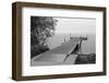 USA, Minnesota, Bemidji, Dock on Lake Bemidji-Peter Hawkins-Framed Photographic Print