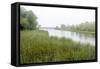 USA, Minnesota, Bemidji, Mississippi River flowing out of Lake Bemidji-Peter Hawkins-Framed Stretched Canvas