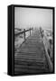 USA, Minnesota, Duluth, Park Point, Boardwalk over Dunes-Peter Hawkins-Framed Stretched Canvas