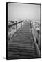 USA, Minnesota, Duluth, Park Point, Boardwalk over Dunes-Peter Hawkins-Framed Stretched Canvas