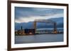 USA, Minnesota, Duluth, Park Point, Boardwalk over Dunes-Peter Hawkins-Framed Photographic Print