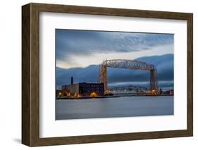 USA, Minnesota, Duluth, Park Point, Boardwalk over Dunes-Peter Hawkins-Framed Photographic Print