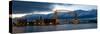 USA, Minnesota, Duluth, Park Point, Boardwalk over Dunes-Peter Hawkins-Stretched Canvas