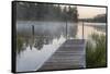 USA, Minnesota, Itasca State Park, Lake Itasca-Peter Hawkins-Framed Stretched Canvas