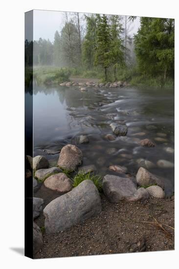 USA, Minnesota, Itasca State Park, Mississippi Headwaters-Peter Hawkins-Stretched Canvas
