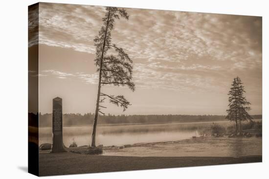 USA, Minnesota, Itasca State Park, Mississippi Headwaters-Peter Hawkins-Stretched Canvas