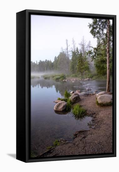 USA, Minnesota, Itasca State Park, Mississippi Headwaters-Peter Hawkins-Framed Stretched Canvas