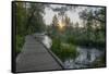 USA, Minnesota, Itasca State Park, Mississippi Headwaters-Peter Hawkins-Framed Stretched Canvas