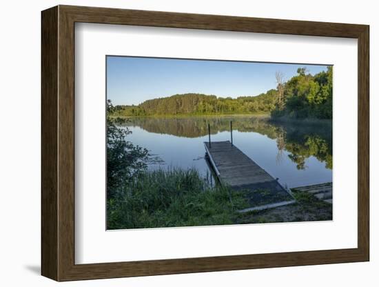 USA, Minnesota, Itasca State Park, Ozawindib Boat Lunch-Peter Hawkins-Framed Photographic Print