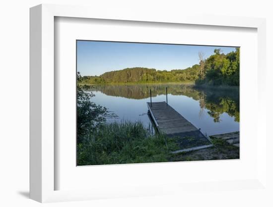 USA, Minnesota, Itasca State Park, Ozawindib Boat Lunch-Peter Hawkins-Framed Photographic Print