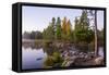 USA, Minnesota, Itasca State Park-Peter Hawkins-Framed Stretched Canvas