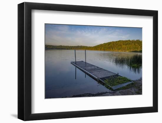 USA, Minnesota, La Salle Lake State Recreation Area boat launch-Peter Hawkins-Framed Photographic Print