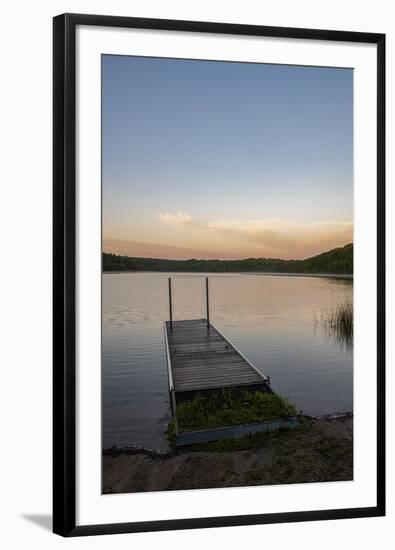 USA, Minnesota, La Salle Lake State Recreation Area boat launch-Peter Hawkins-Framed Photographic Print