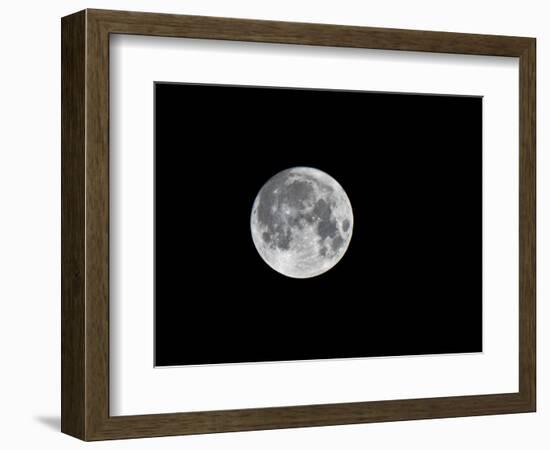 USA, Minnesota, Mendota Heights, Super Moon-Bernard Friel-Framed Photographic Print