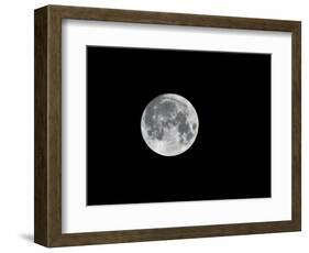 USA, Minnesota, Mendota Heights, Super Moon-Bernard Friel-Framed Photographic Print