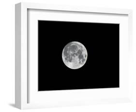 USA, Minnesota, Mendota Heights, Super Moon-Bernard Friel-Framed Photographic Print