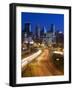 USA, Minnesota, Minneapolis, City Skyline from Interstate Highway I-35W-Walter Bibikow-Framed Photographic Print