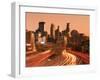 USA, Minnesota, Minneapolis, City Skyline from Interstate Highway I-35W-Walter Bibikow-Framed Photographic Print