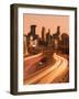 USA, Minnesota, Minneapolis, City Skyline from Interstate Highway I-35W-Walter Bibikow-Framed Photographic Print