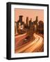 USA, Minnesota, Minneapolis, City Skyline from Interstate Highway I-35W-Walter Bibikow-Framed Photographic Print